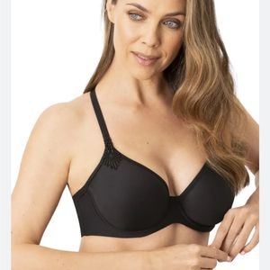 Charnos Appliqué underwire Spacer black Bra size 36G